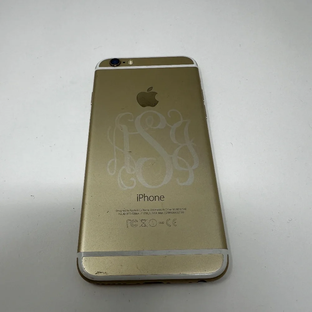 Apple iPhone 6 A1549 Gold White Cell Phone FOR PARTS ONLY